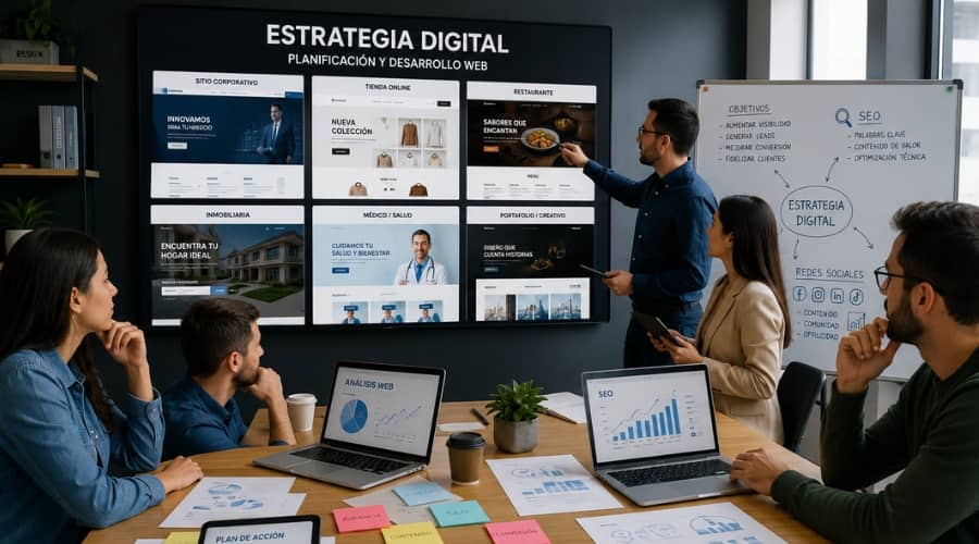 Páginas web para cada necesidad comercial | Diseño Profesional